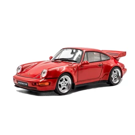 Porsche 911 964 RS 3.8 1:43 Solido piros autó modell