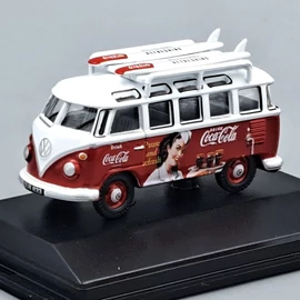 Volkswagen T1 1:76 Surfboards Coca-Cola Oxford autó modell