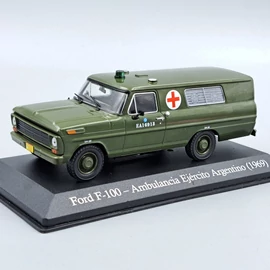 Ford F100 Ambulancia Argentína 1969 1:43 fém modellautó