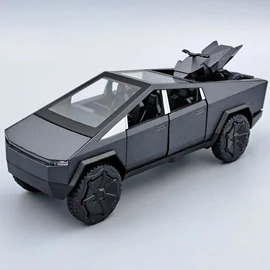 Cybertruck 1:32 játékautó fekete Tesla