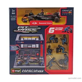 F1 boxutca diorama Max Verstappen 1:43