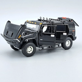 Hummer H2 LS 1:32 Tayumo fekete fém modell autó