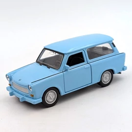 Trabant P601 kombi Welly modellautó kék