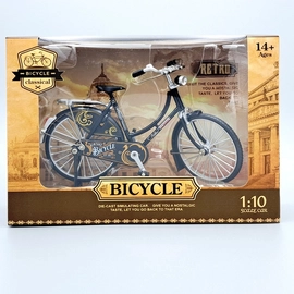 Clssaic Női Bicikli Modell 1:10 Fekete