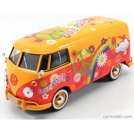 Volkswagen T1 Type 2 1962 1:24 virágos modellautó