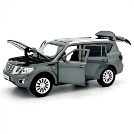 Nissan Patrol Y62 1:32 Tayumo Szürke kisautó