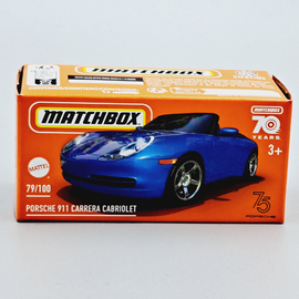 Porsche 911 Carrera 1:64 Matchbox kisautó