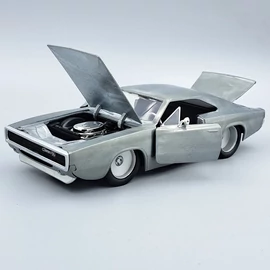 Dodge Charger R/T 1968 1:24 Dom szürke Fast&amp;amp;Furious modell autó