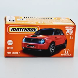Honda E 2020 1:64 Matchbox fém autó modell