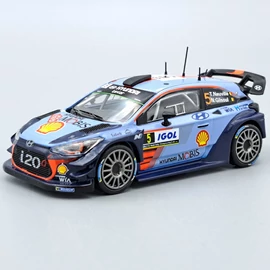 Hyundai i20 Coupe WRC Rally 2017 1:43 Ixo fém modell autó