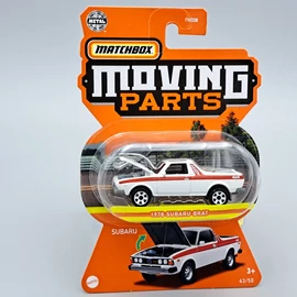 Subaru Brat 1978 1:64 Moving Parts fehér matchbox kisautó