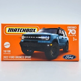 Ford Bronco Sport 2022 1:64 Matchbox fém modell autó