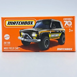MBX Field Car 1:64 Matchbox Fekete fém kisautó