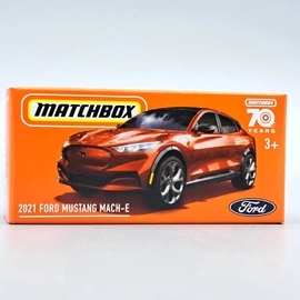 Ford Mustang Mach-E 2021 1:64 Matchbox fém modell autó