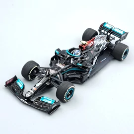 Mercedes AMG W12 E 1:43 V.Bottas 2021 F1 fém autó modell