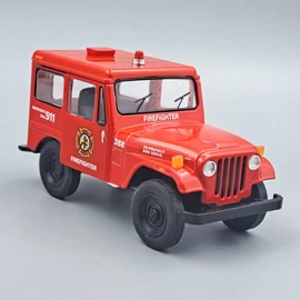 Jeep DJ-5B 1971 Tűzoltó Kinsmart modell autó