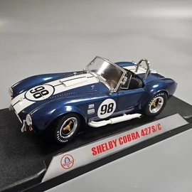 Shelby Cobra 427 S/C 1966 #98 1:18 kék modellautó