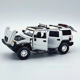 Hummer H2 SUV 1:32 Tayumo szürke fém autó modell