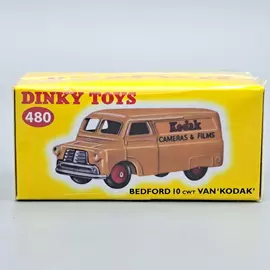 Bedford 10 CWT Van KODAK 1:43 Dinky Toys retró modellautó