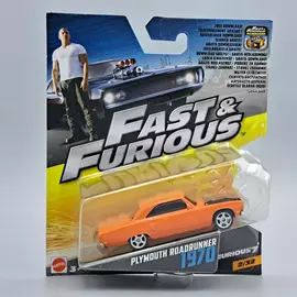 Fast &amp; Furious-Plymouth Roadrunner 1:64 fémautó