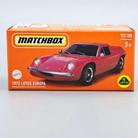 Lotus Europa 1972 1:64 Matchbox fém játékautó