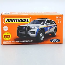  Ford Interceptor Utility 2024 1:64 Matchbox fém kisautó