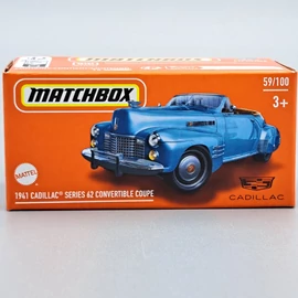 Cadillac Series 62 1941 1:64 Matchbox fém kisautó