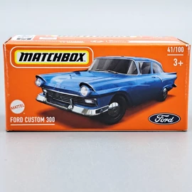 Ford Custom 300 kék 1:64 Matchbox D