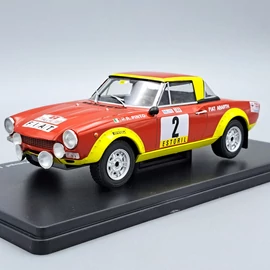 Fiat 124 Abarth #2 Rally 1974 1:24 fém modellautó
