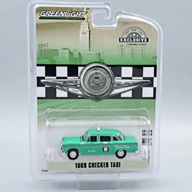 Checker Marathon Taxi 1969 1:64 New York fém modell autó