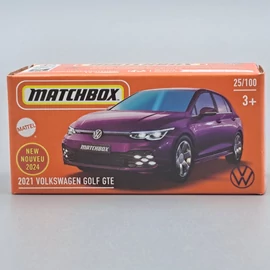 Volkswagen Golf GTE 2021 1:64 Matchbox autó modell