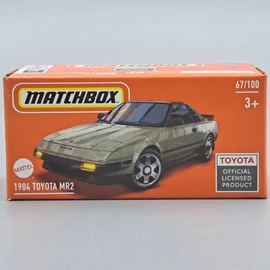 Toyota MR2 1984 1:64 Matchbox autó modell