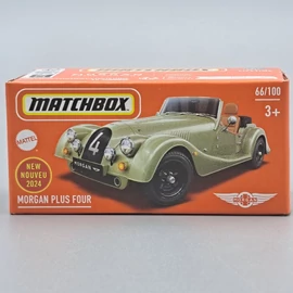 Morgan Plus Four 1:64 MatchBox modell autó