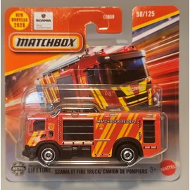 Scania XT tűzoltóautó Matchbox 