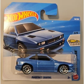 Maserati Shamal kék Hot Wheels 1:64
