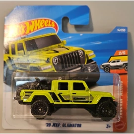 20 Jeep Gladiator zöld Hot Wheels 1:64