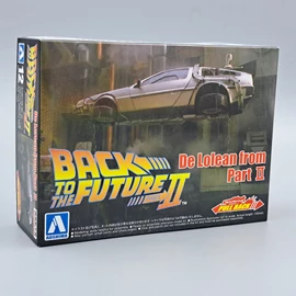 Delorean II. építhető makett 1:43 Aoshima