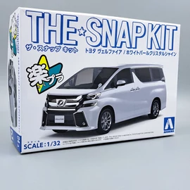 Toyota Vellfire építhető makett 1:32 Aoshima