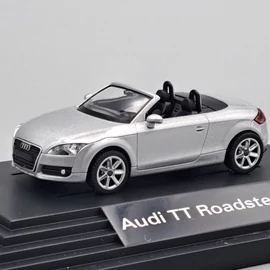 Audi TT Roadster 1:87 H0 ezüst modell autó
