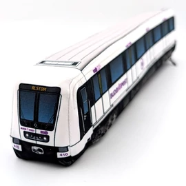 Plüss Alstom metró motorkocsi kicsi