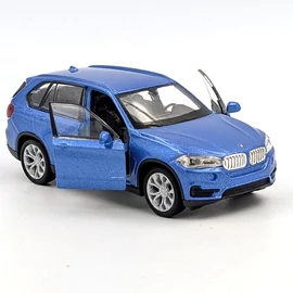 BMW X5 Welly modellautó kék TA