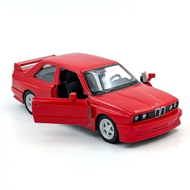 BMW M3 modell és játékautó piros RMZ