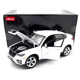 BMW X6 1:24 fehér modellautó Rastar