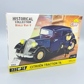 Cobi Citroen Traction 7A 1:35 243db.2263 építhető autómodell