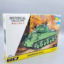 COBI 2715 - Sherman M4A1 1:48 (Speed Build Review) - DE