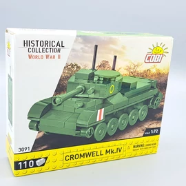 Cobi Cromwell Mk.IV 1:72 110db-os 3091 építhető tank modell