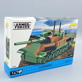 Cobi Leopard I. tank 147 db-os 1:72 3105 építhető modell