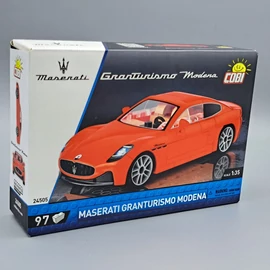 Cobi Maserati GranT. 1:35 97db. 24505 építhető kompatibilis autó modell