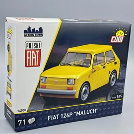 Cobi Fiat 126P Maluch 1:35 71db-os 24530 építhető modell autó