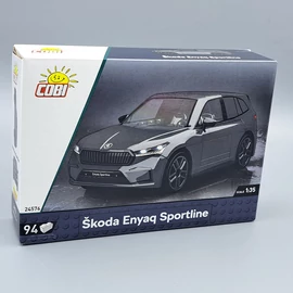 Cobi Skoda Enyaq 1:35 94db-os 24576 építhető modellautó